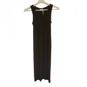 Clyque Revolve Los Angeles Elegant Black Sleeveless Dress Size CS NEW